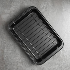 Противень глубокий с решеткой «Ростер» - Фото 9