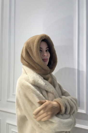 Капор женский зимний