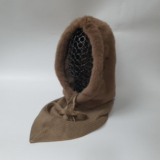 Капор женский зимний