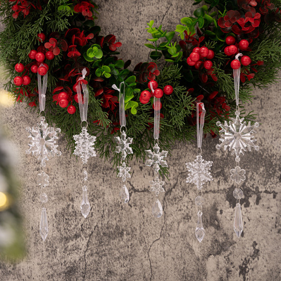 Набор елочных украшений «Ледяная сказка»