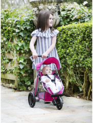 Коляска для кукол «Chicco JR Active3 Purchair» - Фото 3