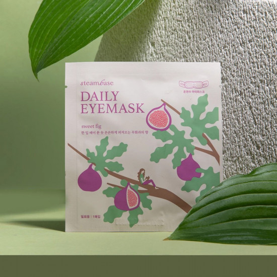 Согревающая маска для глаз с эффектом ароматерапии «Daily Eyemask Sweet Fig»