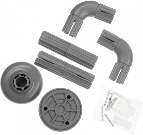 Карниз для ванной угловой