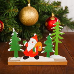 Декор «Дед мороз в лесу» - Фото 1