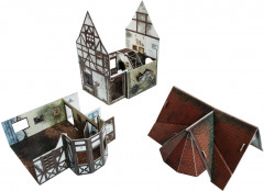 Сборная модель из картона «Заброшенный дом» - Фото 3