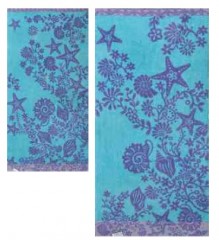 Комплект полотенец махровых пестротканых "Dono di Mare" (Cleanelly Collection, 50х100 и 70х140) - Фото 1