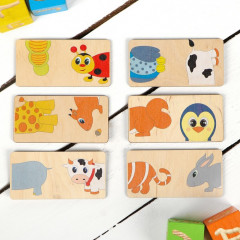 Домино детское «Веселая змейка» - Фото 1