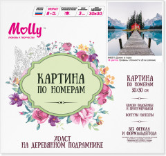 Картина по номерам «Домик в горах» - Фото 2