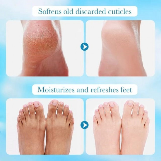 Маска-носки для ног отшелушивающая с алоэ