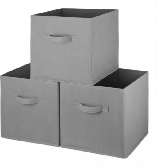 Навбор коробок текстильных для хранения вещей