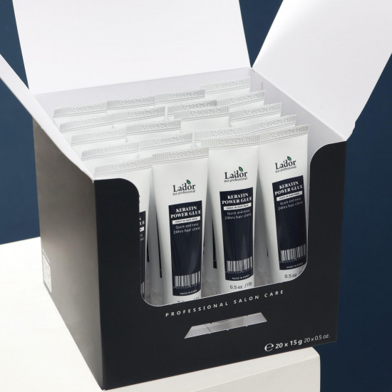 Набор сывороток для волос с кератином для секущихся кончиков «Keratin Power Glue»