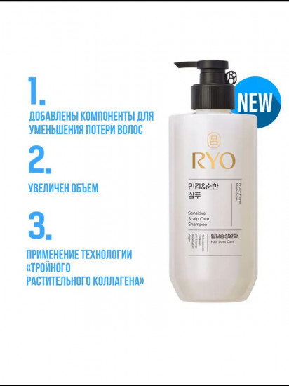 Шампунь для чувствительной и сухой кожи головы «Sensitive Scalp Care Shampoo»