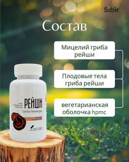 Капсулы «Рейши»