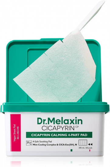 Пэды для лица успокаивающие с экзосомами центеллы «Calming 4-Part Pads»