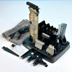 Триммер для стрижки бороды и волос универсальный V-106 - Фото 3