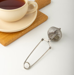 Ситечко для чая с ручкой - Фото 4