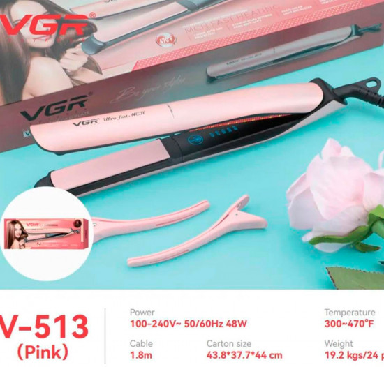 Выпрямитель для волос VGR V-513