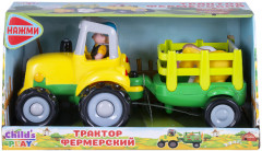 Набор игровой «Фермерский трактор» - Фото 3