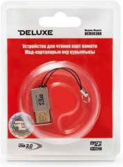 Картридер Deluxe DCR003BK - Фото 2