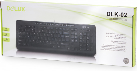 Клавиатура Delux DLK-02UB
