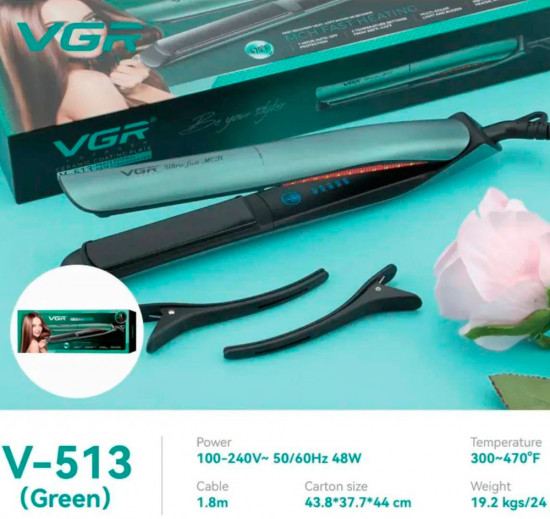 Выпрямитель для волос VGR V-513