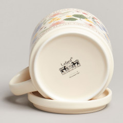 Кружка с крышкой «Flowers» - Фото 7