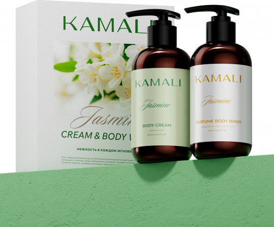 Набор для тела уходовый «Jasmine Cream&Body Wash»