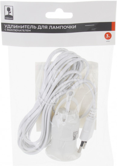 Удлинитель для лампочки с выключателем