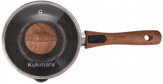 Ковш со съемной ручкой и крышкой «Granit ultra original»