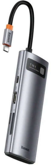 Хаб Baseus Metal Gleam Type-C