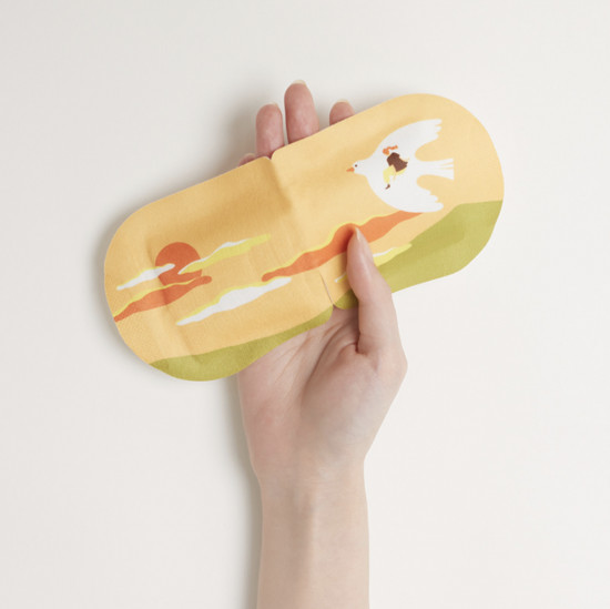 Согревающая маска для глаз с эффектом ароматерапии «Daily Eyemask Soft Sunset»