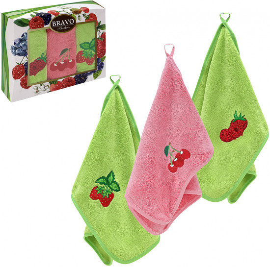 Набор полотенец «Ягодки»