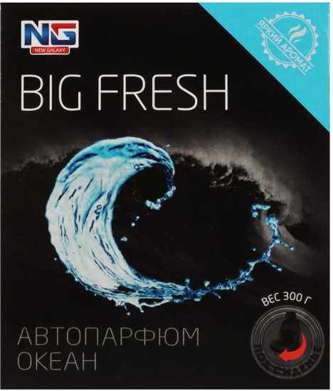 Ароматизатор под сиденье гелевый «Big Fresh»