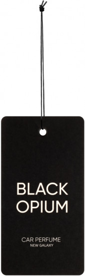 Ароматизатор подвесной «Black Opium»