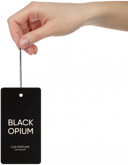Ароматизатор подвесной «Black Opium»