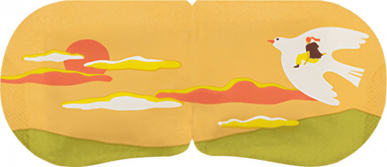 Согревающая маска для глаз с эффектом ароматерапии «Soft Sunset»