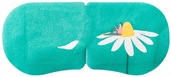 Согревающая маска для глаз с эффектом ароматерапии «Camomile Crown»