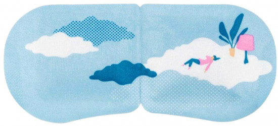 Согревающая маска для глаз с эффектом ароматерапии «Fleecy Cloud»