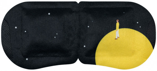 Согревающая маска для глаз с эффектом ароматерапии «Silent Night Air»