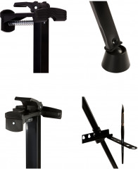 Мольберт переносной с полкой и держателем для кистей - Фото 6