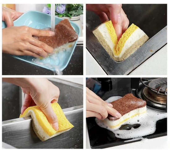 Набор губок для мытья посуды