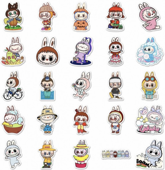 Набор наклеек «Лабубу»