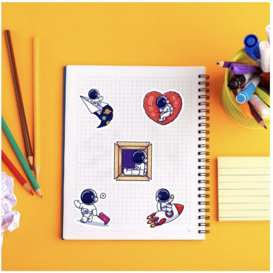 Набор наклеек «Космонавты»