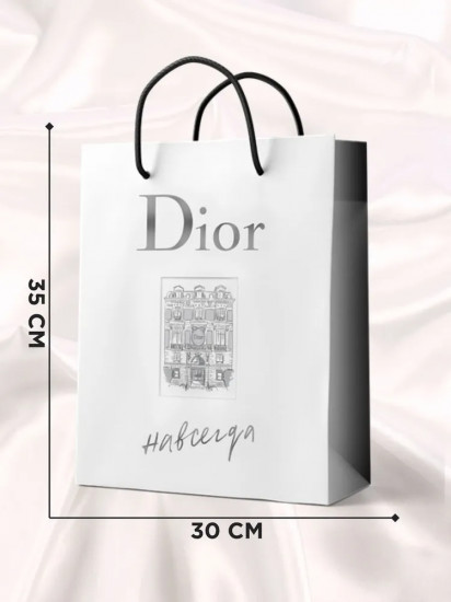 Dior навсегда. Комплект из книги и фирменного пакета