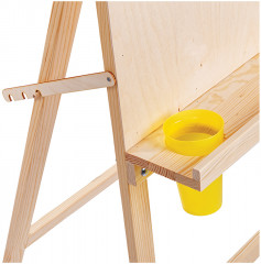 Мольберт напольный со съемными полками и стаканами «Хлопушка» - Фото 5