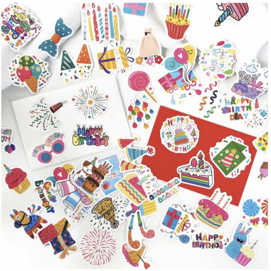 Набор наклеек «Happy Birthday»