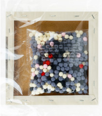 Аппликация помпонами «Котик» - Фото 5