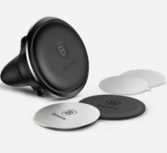 Автомобильный держатель для телефона магнитный Baseus C40141201113-00