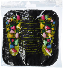 Коврик массажный для ног с указанием акупунктурных точек - Фото 2