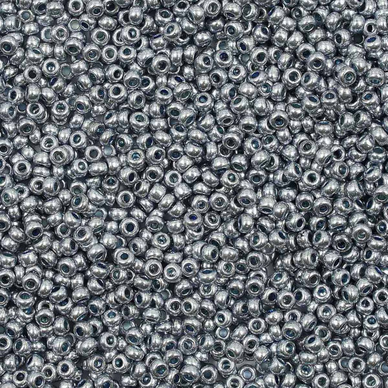 Бисер серебро, цвет 18131